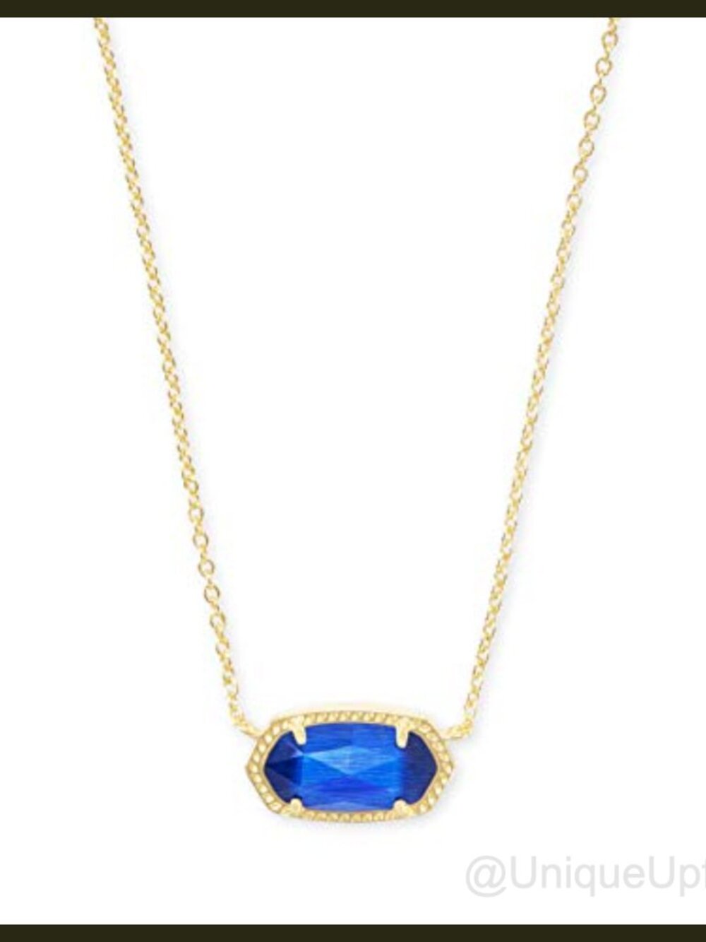 14k Gold-Plated Pendant Necklace, Dainty Layering Jewelry, 15in Chain with